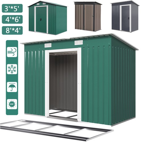 Metal garden shed 8 x - garden, 4,