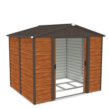 10X8ft Galvanized Metal Garden