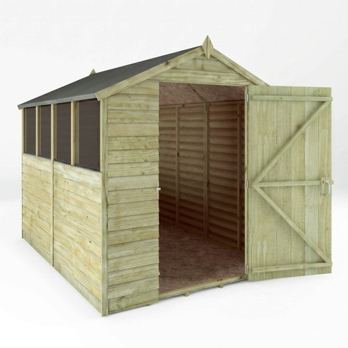 8x6 wooden garden - 8x6, shed