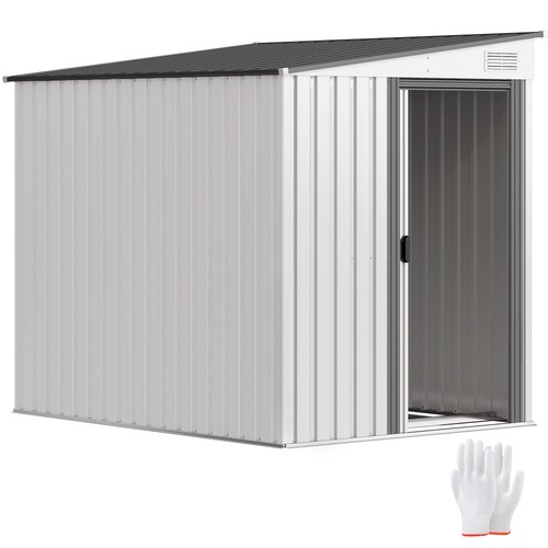 Outsunny 5ft garden shed - garden,