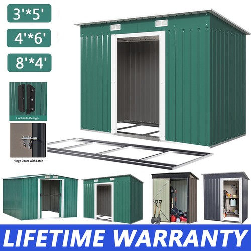 Metal garden shed 8 - metal, 4,
