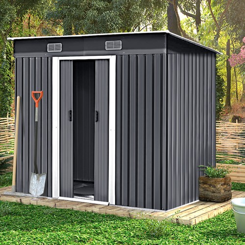 Metal garden shed 4ft - metal, x