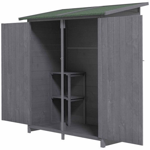 Outsunny garden storage shed - storage,