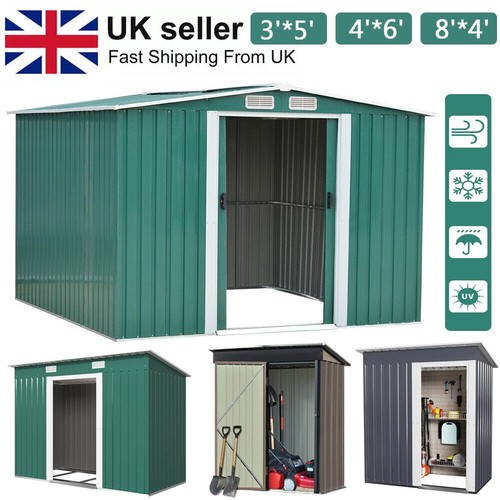 Metal garden shed 8 - metal,