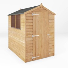 6x4 WOODEN GARDEN SHEDS SINGLE