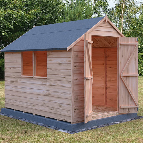 8x6 wooden garden - 8x6, shed