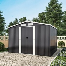 Metal Garden Shed 6x4 8x6 8x8