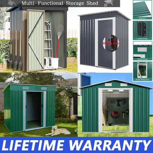Large metal garden shed 4 - garden,