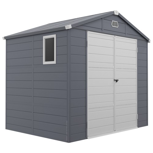 Outsunny 6ft garden shed - x,