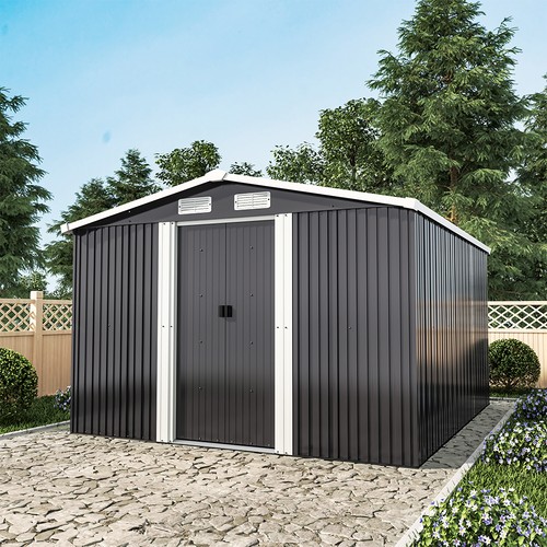 Metal shed outdoor - shed, garden