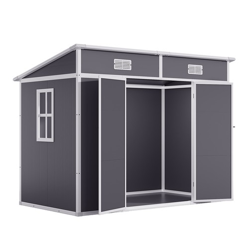 Outdoor large plastic shed - large,