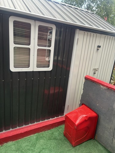 Garden shead 8x6 window double - garden,